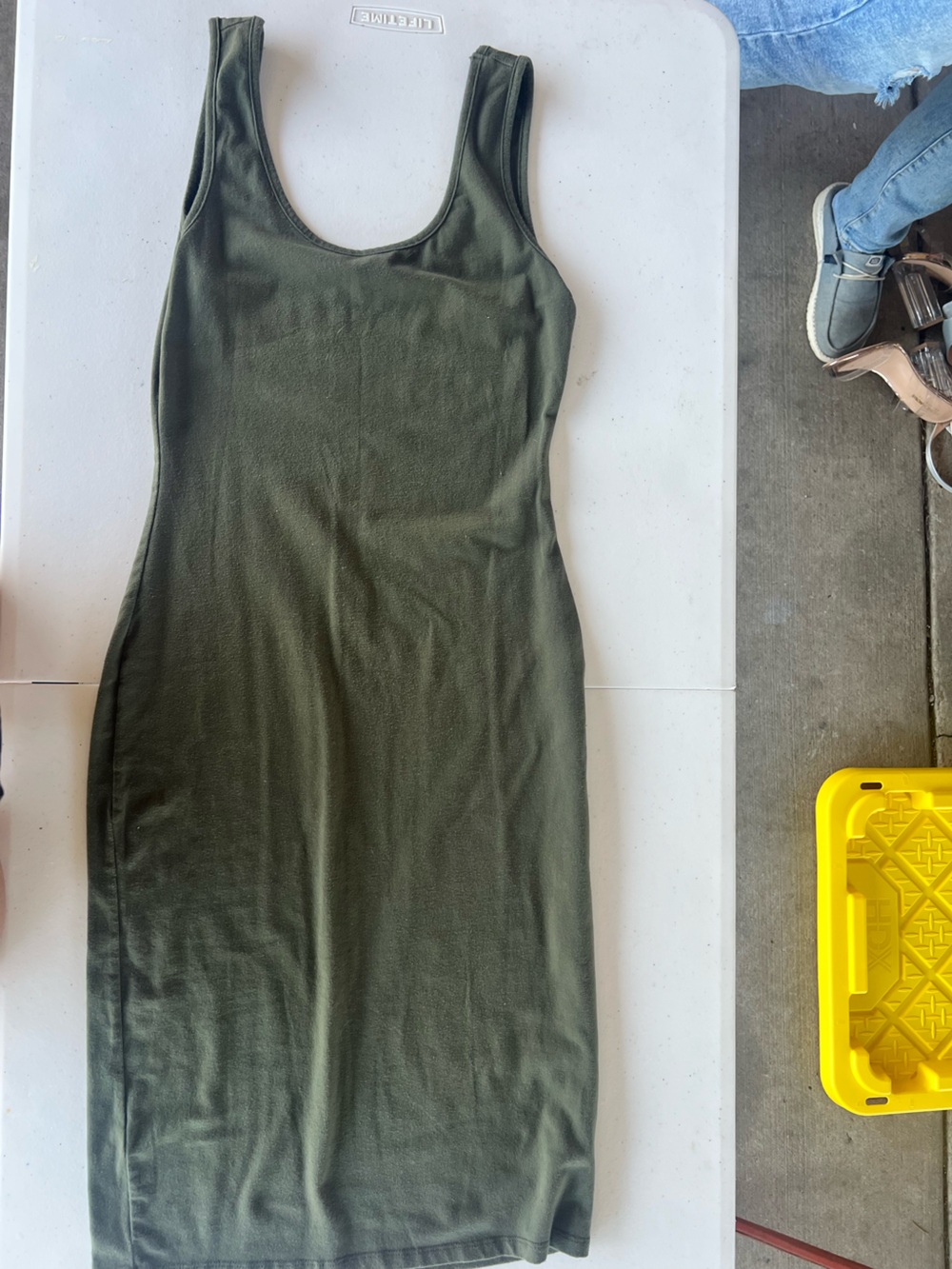 Olive Green Women's dress